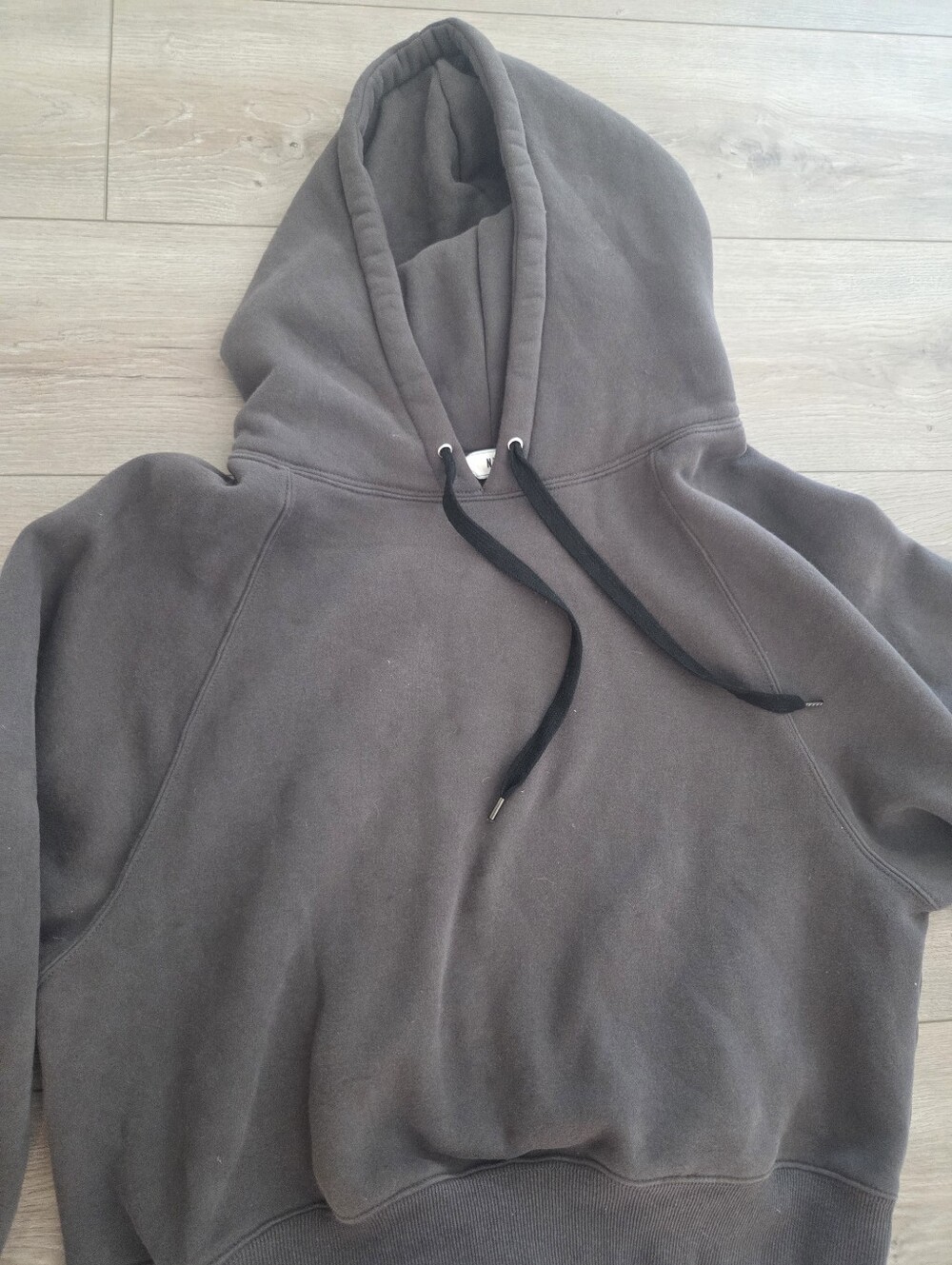 2 Women’s Oversized Hoodie Pullover - Pink and Gray - Picture 2 of 3